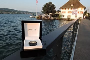 LONITÉ sends ashes and hair to Switzerland to turn ashes and hair into diamonds.